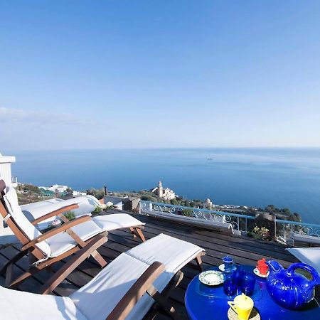 Perla Nel Blu Villa Affacciata Sul Mare Conca dei Marini Exterior photo