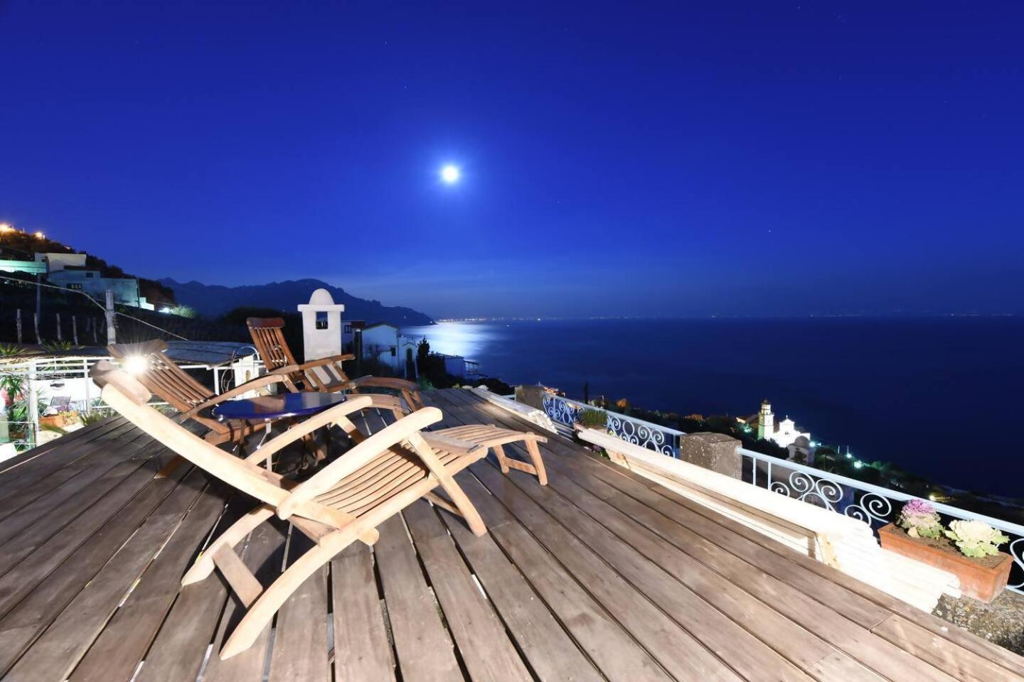 Perla Nel Blu Villa Affacciata Sul Mare Conca dei Marini Exterior photo