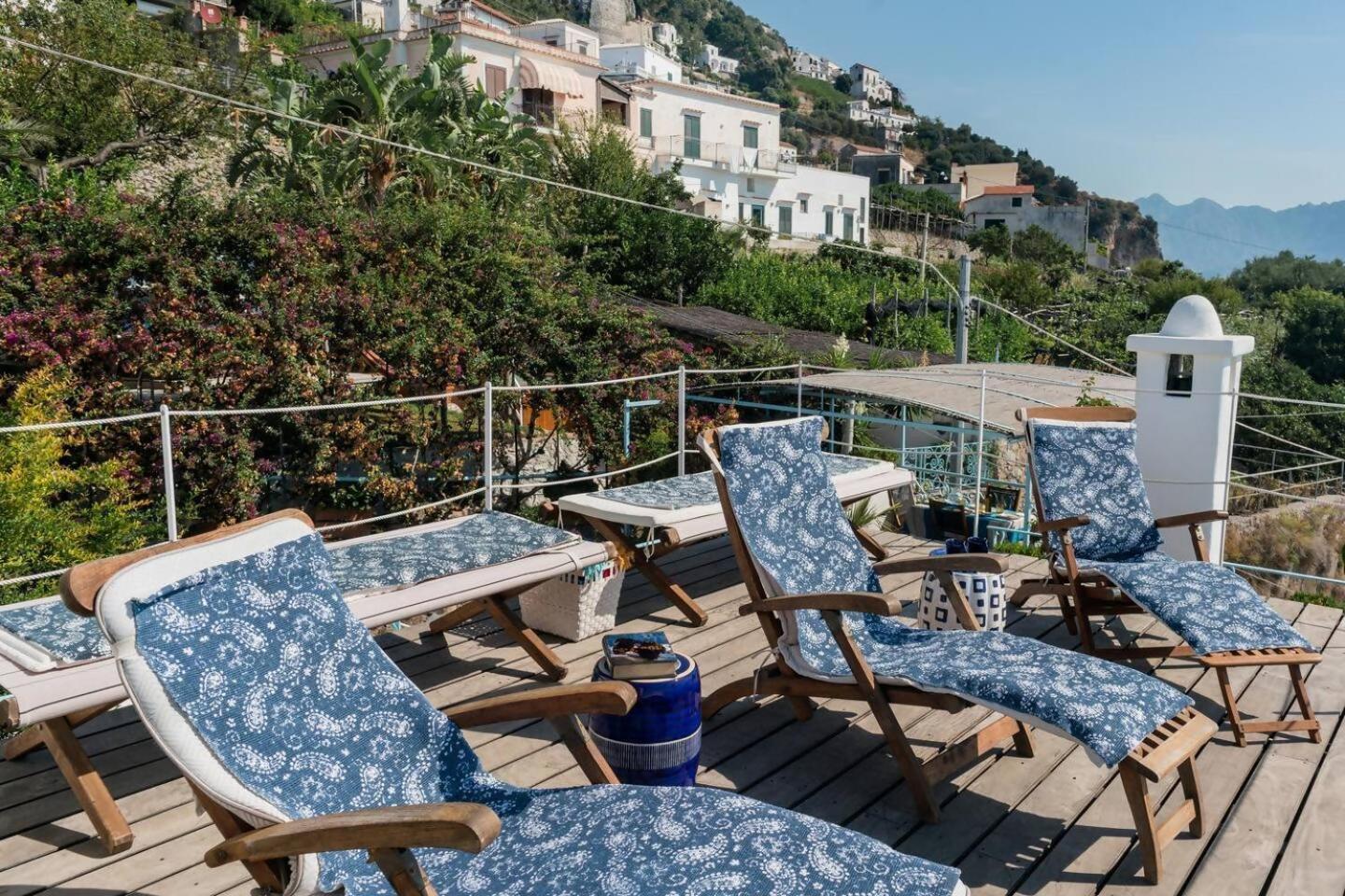 Perla Nel Blu Villa Affacciata Sul Mare Conca dei Marini Exterior photo