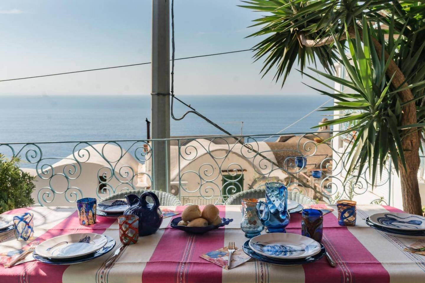 Perla Nel Blu Villa Affacciata Sul Mare Conca dei Marini Exterior photo