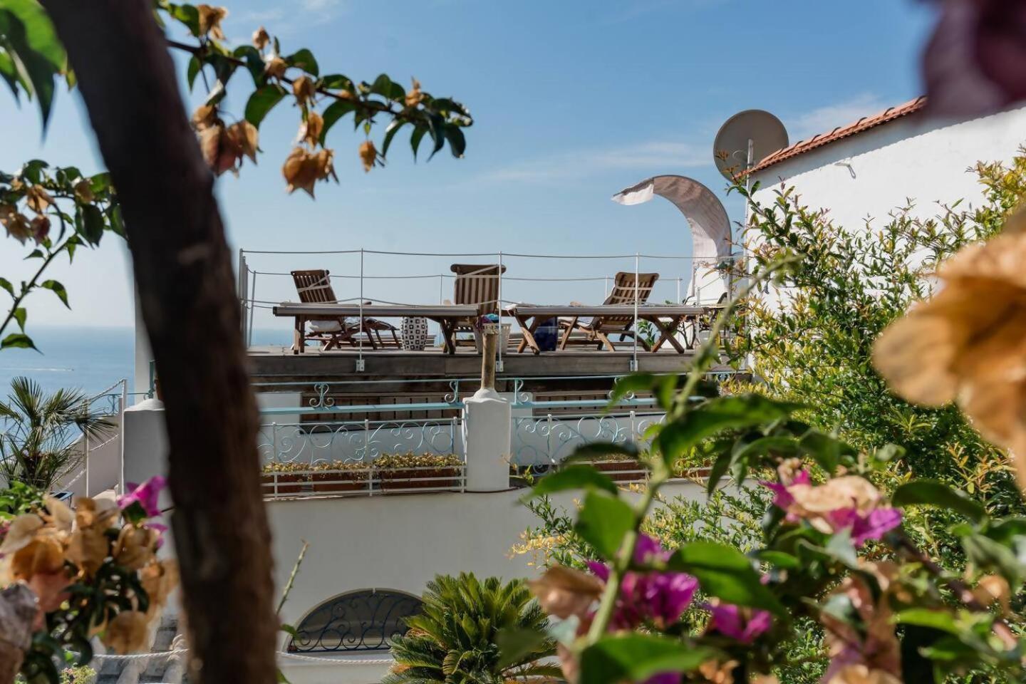Perla Nel Blu Villa Affacciata Sul Mare Conca dei Marini Exterior photo