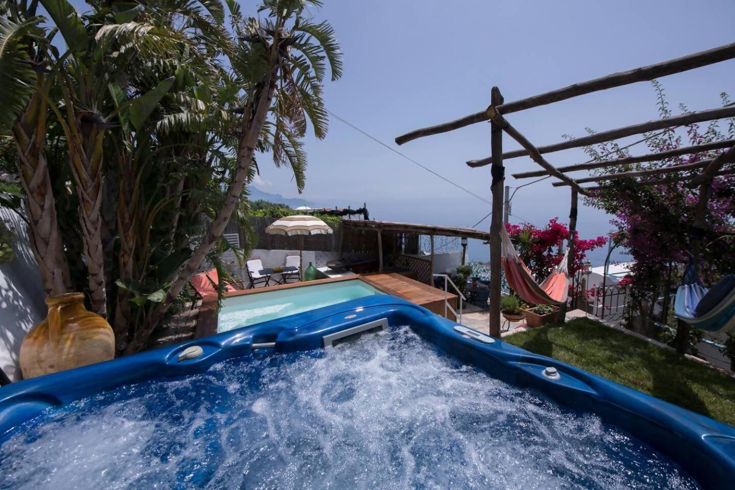 Perla Nel Blu Villa Affacciata Sul Mare Conca dei Marini Exterior photo