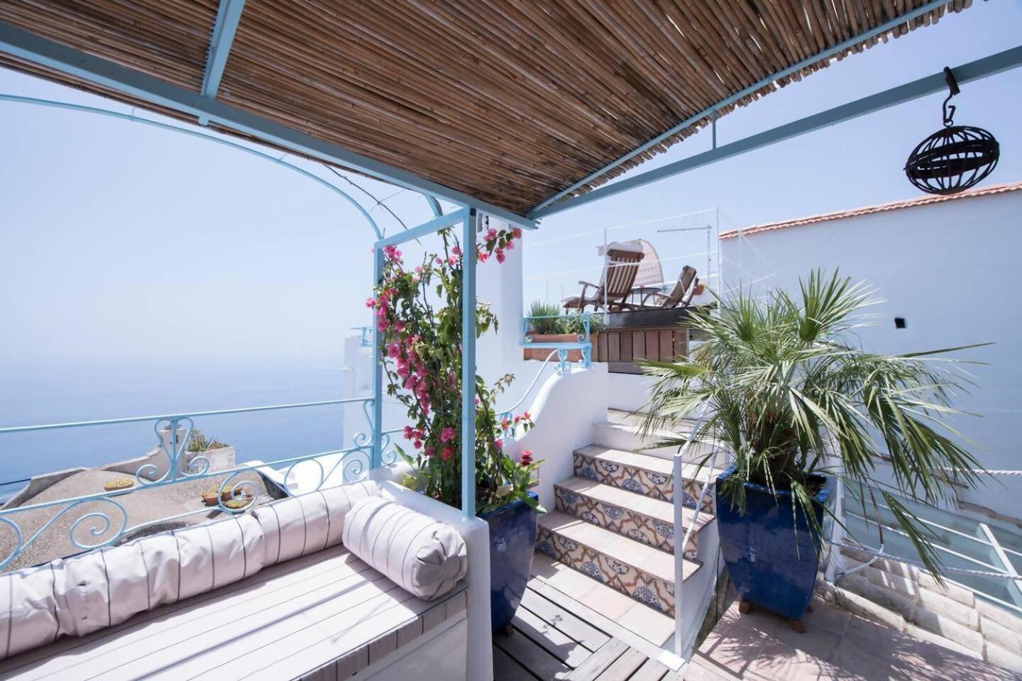 Perla Nel Blu Villa Affacciata Sul Mare Conca dei Marini Exterior photo